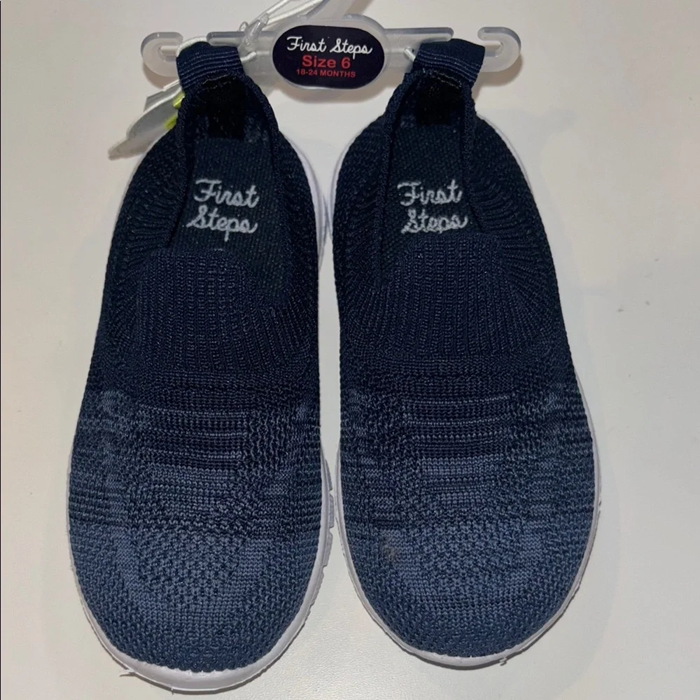 Cat & Jack Blue and Red Baby Boy Sneaker 2PR Bundle 5/6 NWT
